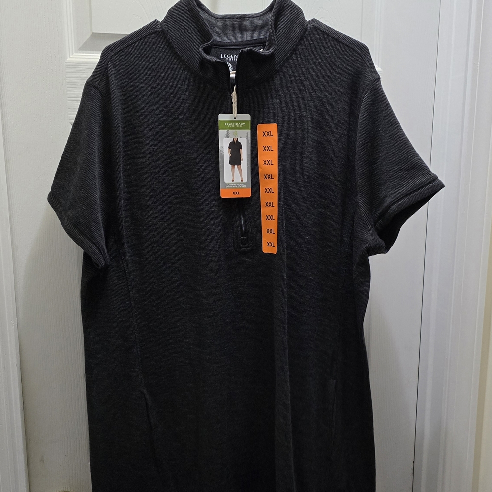 Legendary Outfitters Black Short Sweater Dress NWT.  XXL
